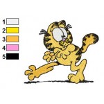 Garfield 55 Embroidery Design